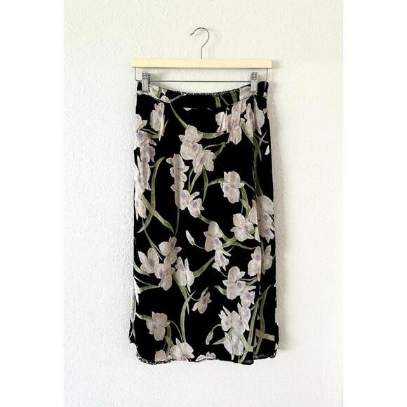 Sag Harbor Women's Skirt Petite Small REVERSIBLE 100% Rayon - Picture 5 of 15
